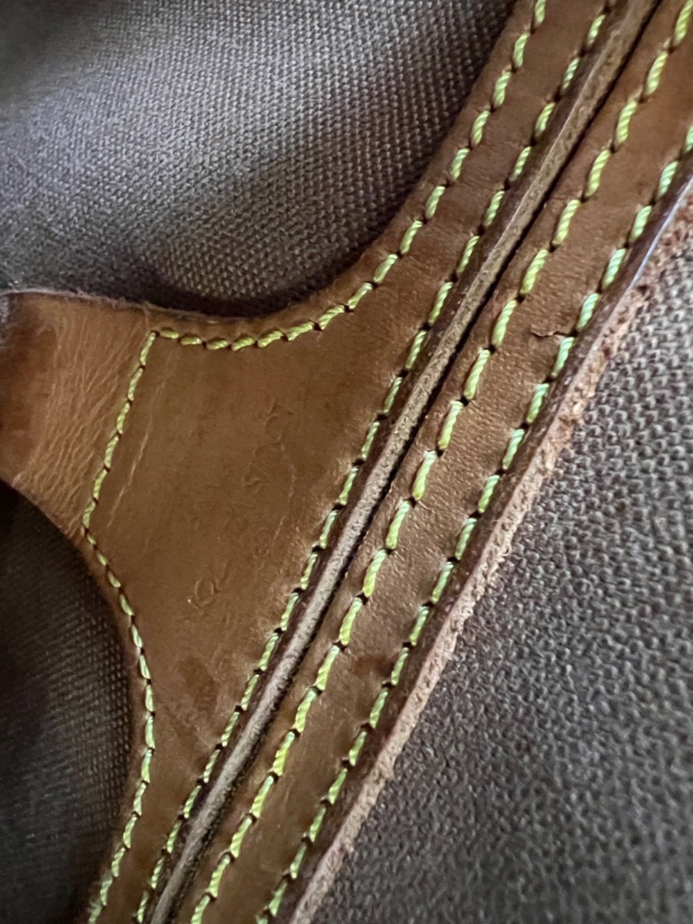 Louis Vuitton Monogram Canvas Brown & Gold Backpack - Picture 5 of 6